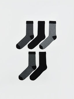 Desenli Erkek Soket ?orap 5li