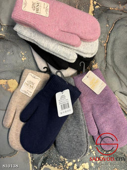 Женские тёплый варежки ангора - Bruno фото 6