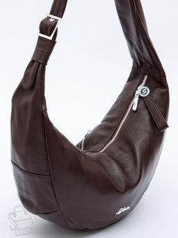 Сумка женская кожаная 9177SP coffee Velina Fabbaino-Safenta в Новосибирске