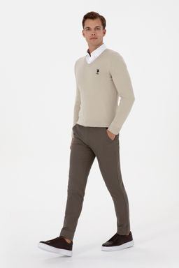 Erkek Vizon Kanvas / Chino Pantolon Sepette S_rpriz _ndirim - U.s. polo assn фото 9