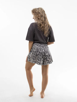 Пижама женская, цвет серый