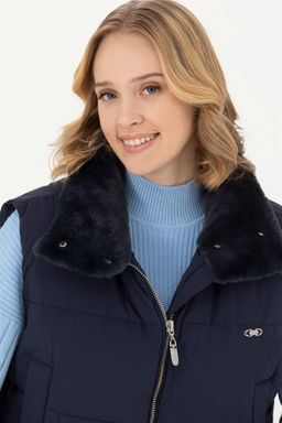 Женский темно-синий жилет Неожиданная скидка в корзине - U.s. polo assn фото 2