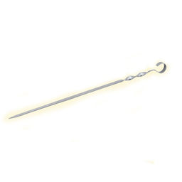 Шампур для шашлыка 450х10х1,5мм (прямой)