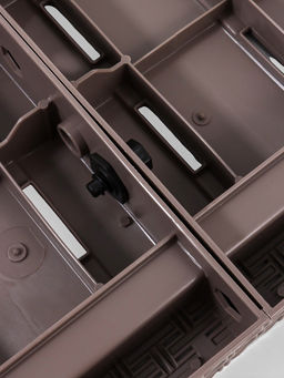 Стол садовый Rattan, 153.2×78.9×70.1 см, пластиковый, цвет тёплый орех