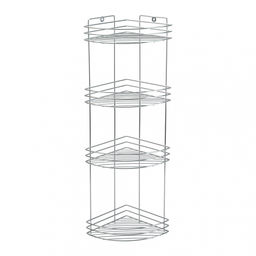 _Полка 4х-ярус. д/ванной угловая овал арт. RUS-385300-4Zn
