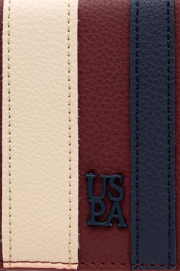 Женский бордовый кошелек Неожиданная скидка в корзине - U.s. polo assn фото 7
