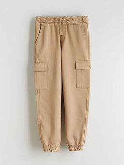 Beli Lastikli Erkek ?ocuk Kargo Jogger Pantolon
