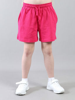 CRB wear / CSJG 70581-46K Шорты для девочки,фуксия/Ex.Cherubino