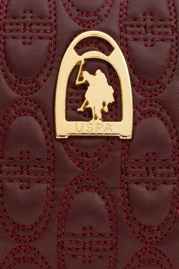 U. S. Polo Assn Женский бордовый кошелек - U.s. polo assn фото 6
