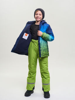 Костюм детский "Saimaa", сине-зеленый