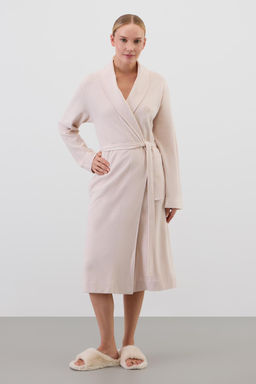 Е 50029/бежевый халат жен