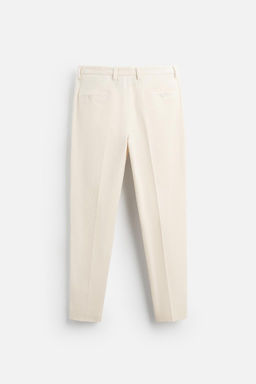 SLIM FIT CORDUROY TROUSERS - Zara фото 16