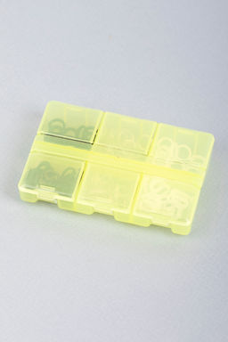 Gamma Контейнер T-178 пластик 9 x 6 x 1.8 см желтый/прозрачный