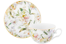 Чайн. пара 4 пр. 250 мл 12,5*9,5*6 см Корнелия, фарфор - Elan gallery фото 5