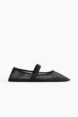 Zapatillas de casa antideslizantes en malla