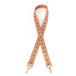 Плечевой ремень (стропа) ADEL-239/регулируемый, макс длина 150см, графика карамель/беж 247970