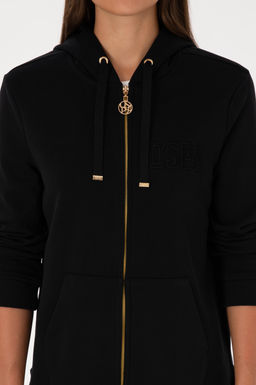 Kad_n Siyah Basic Sweatshirt Sepette S_rpriz _ndirim - U.s. polo assn фото 6