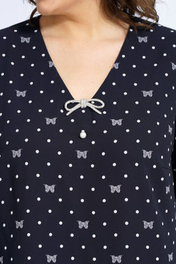 Платье ALANI 2160 темно-синий - Alani collection фото 4