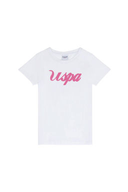 Белая футболка для девочки Неожиданная скидка в корзине - U.s. polo assn фото 2