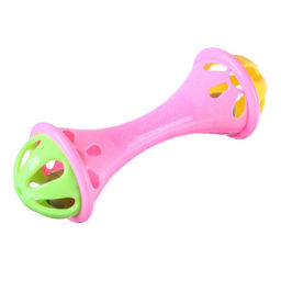 Погремушка Гантелька, цвет МИКС, Крошка Я фото 4