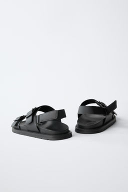SANDALIA HEBILLAS / Negro - Zara фото 5