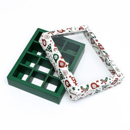 Коробка под 12 конфет Новогодний паттерн, 19?15?3.5 см - UPAK LAND фото 9