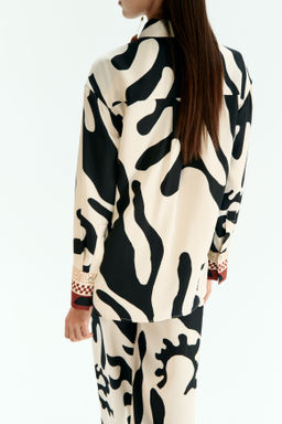 Camisa de sarga con dise?o estampado - H&m фото 5
