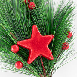 Blumentag VDD-119 Веточка декоративная хвойная 6 х 1 шт. 27 см