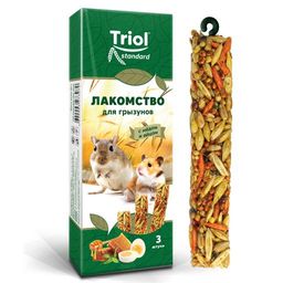TRIOL лаком.д/грыз.с медом и яйцом 3в1 1/10 К17400 40161004