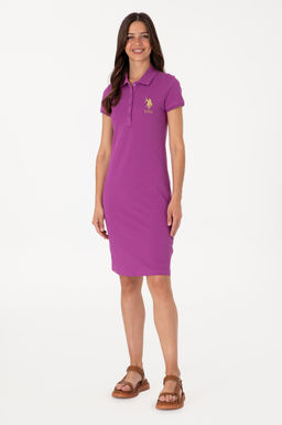 Kad_n Menek_e Polo Yaka Mini Boy _rme Elbise