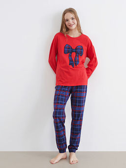 Fiyonk Nak??l? Kad?n Pijama Tak?m