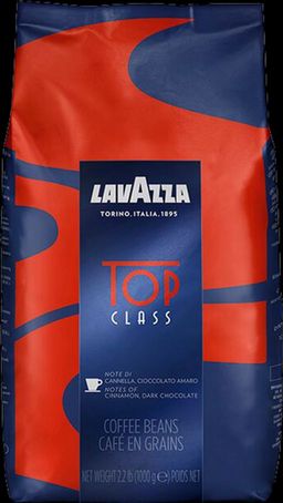 LAVAZZA. TOP CLASS (зерновой) 1 кг. мягкая упаковка