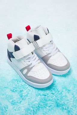 Cok Renkli C?rt Bantl? ve Bagc?kl? Buyuk/Kucuk Erkek Cocuk Kids Spor Ayakkab? 
TAKAW26SN00004