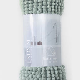 Коврик для дома LaDоm, букли, плотность 1000 г, 5080 см, мятный