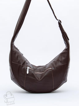 Сумка женская кожаная 9177SP coffee Velina Fabbaino-Safenta в Новосибирске