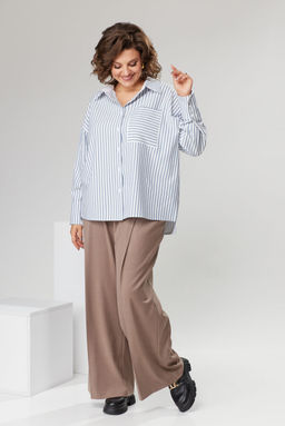 Костюм Romanovich Style 2-2726 голубой/бежевый фото 3