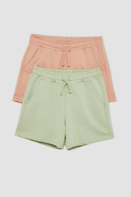 Базовые шорты из двух предметов для девочек