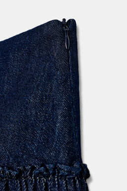 FALDA PANTAL?N EVAS? / Azul - Zara фото 8