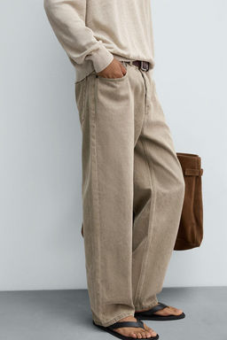 SLIM FIT STRAIGHT-LEG JEANS - Zara фото 6