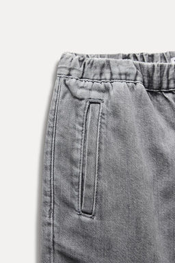 Z1975 HIGH-WAIST WIDE-LEG JOGGER JEANS - Zara фото 28