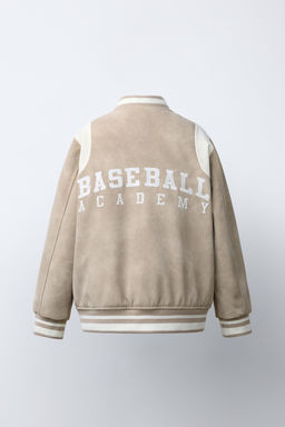 BOMBER EFECTO ANTE TEXTO / Piedra - Zara фото 4