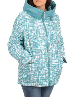 M8517 TURQUOISE Куртка демисезонная женская (100 гр. синтепон) Maria