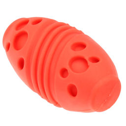 Пэт тойс (Pet toys) Игрушка для собаки Регби 8х4,3см h4,3см, резиновая, на картоне, цвета в ассортименте: синий, зеленый, коралловый (Китай)  фото 5