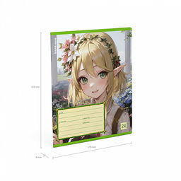 Цена за 10 шт. Тетрадь школьная ученическая ErichKrause Эльфы Аниме, 24 листа, линейка (в плёнке по 10 шт.)_MIX-PACK  фото 10