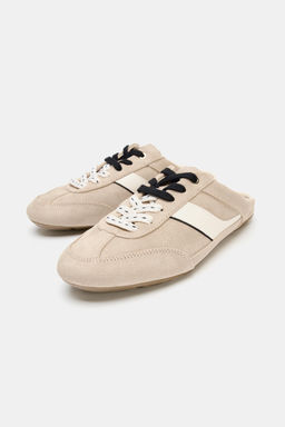 DEPORTIVA DESTALONADA / tostado - Zara фото 2