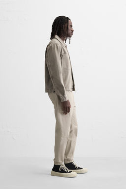 FADED JOGGER WAIST TROUSERS - Zara фото 4