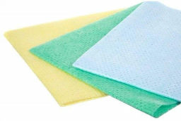 ЧИСТЮЛЯ ЛЕГКАЯ салфетки вискозные вафельные (3шт) 30х38 см