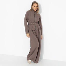 Брючный костюм комфортный, Так выглядит уверенность (2 в 1, с поясом) - Charutti фото 7