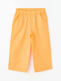 Beli Lastikli Basic K?z Bebek Pantolon
