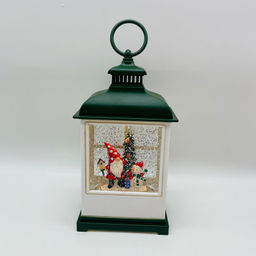 Новогодний декор стекло - Фонарь-окно черный 23 см (арт. WDL-23018E) - Ип лебедев о.ю фото 2